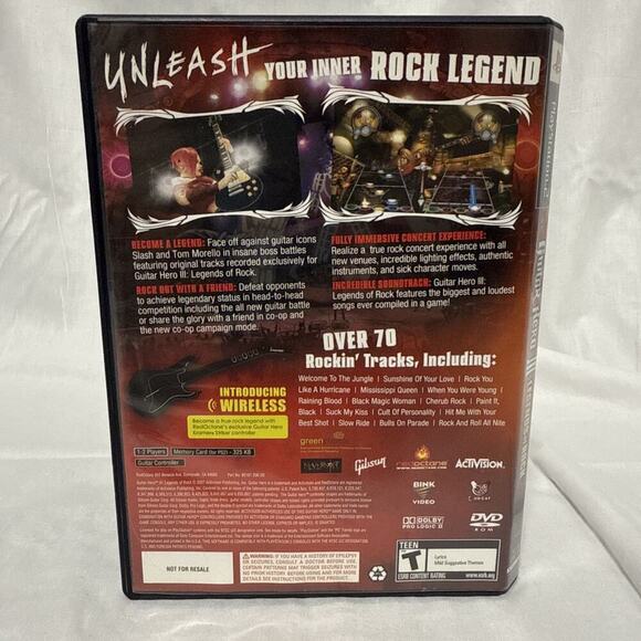 Guitar Hero 3 - Sony PlayStation 2 - Picture 3 of 4